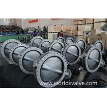 Stainless Steel U Section Butterfly Valve with CE